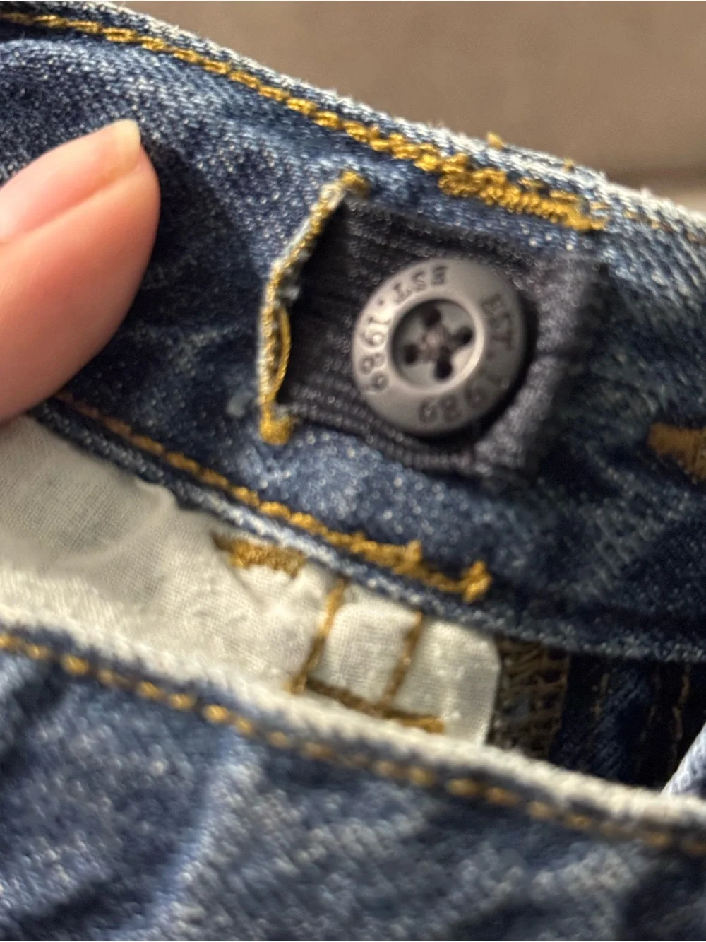 The Children’s Place Boys Straight Leg Blue Jeans Size 8
